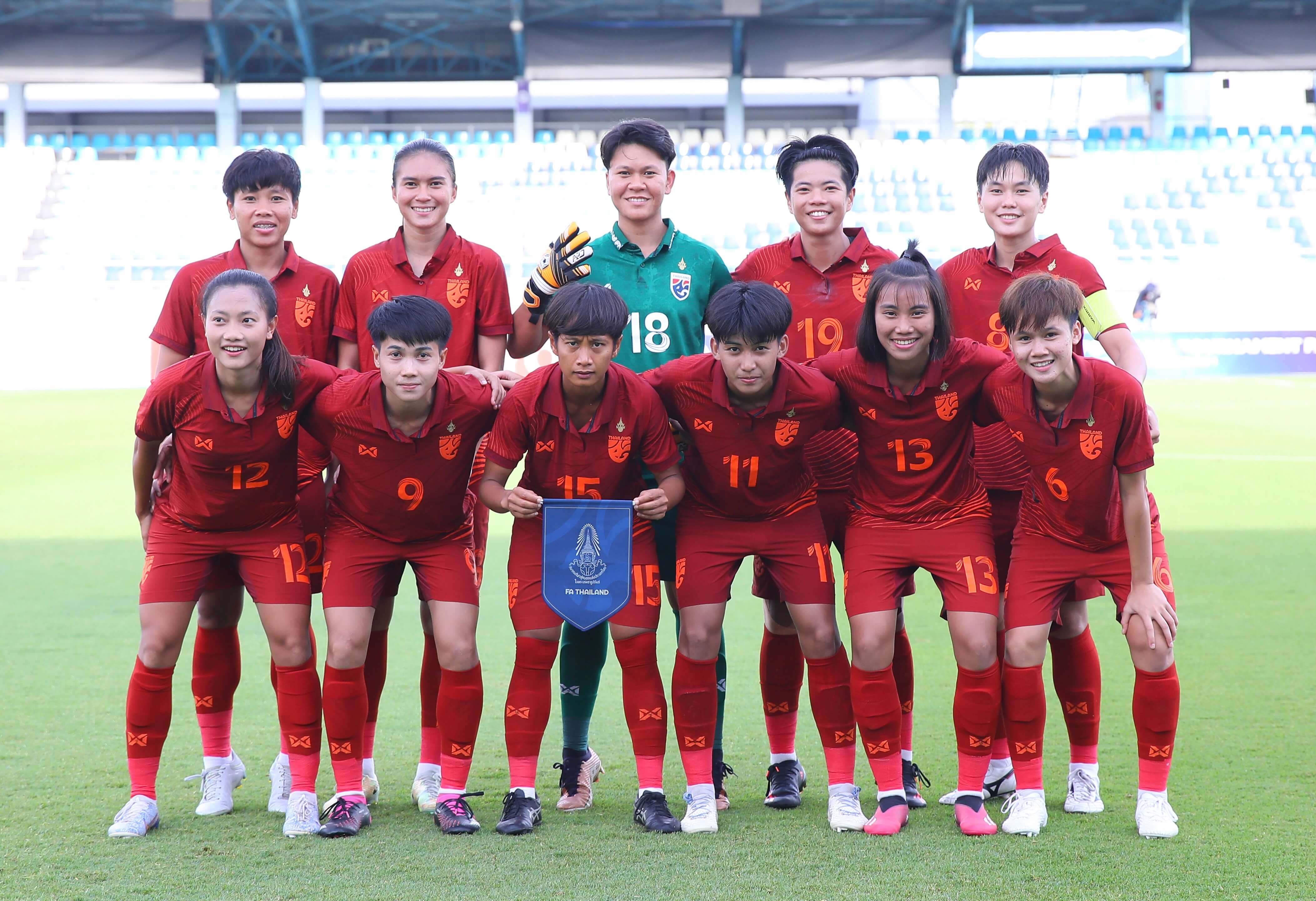 ผลฟุตบอลหญิง โอลิมปิก 2024 รอบคัดเลือก กลุ่มดี นัดสอง ไทย พบ มองโกเลีย