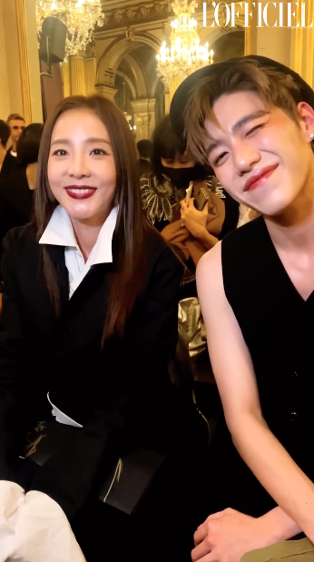 ‘พีพี กฤษฏ์ - ซานดาร่า ปาร์ค’!! กระทบไหล่ร่วมชมแฟชั่นโชว์แบรนด์หรูที่ปารีส (มีคลิป)