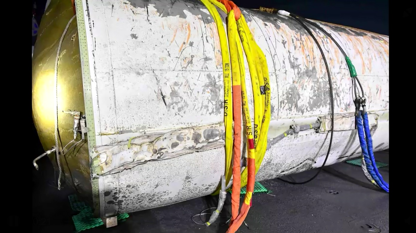 เปิดภาพล่าสุด ซากจรวดส่งดาวเทียม ของเกาหลีเหนือ