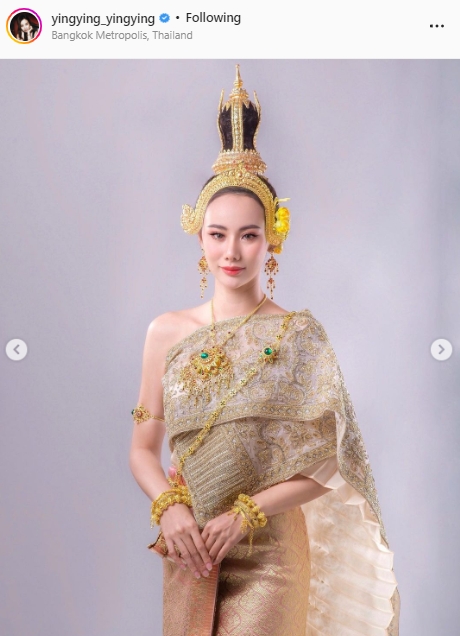 สวยสะกดทุกสายตา! เหล่าคนดังแปลงโฉมเป็น นางกิริณีเทวี