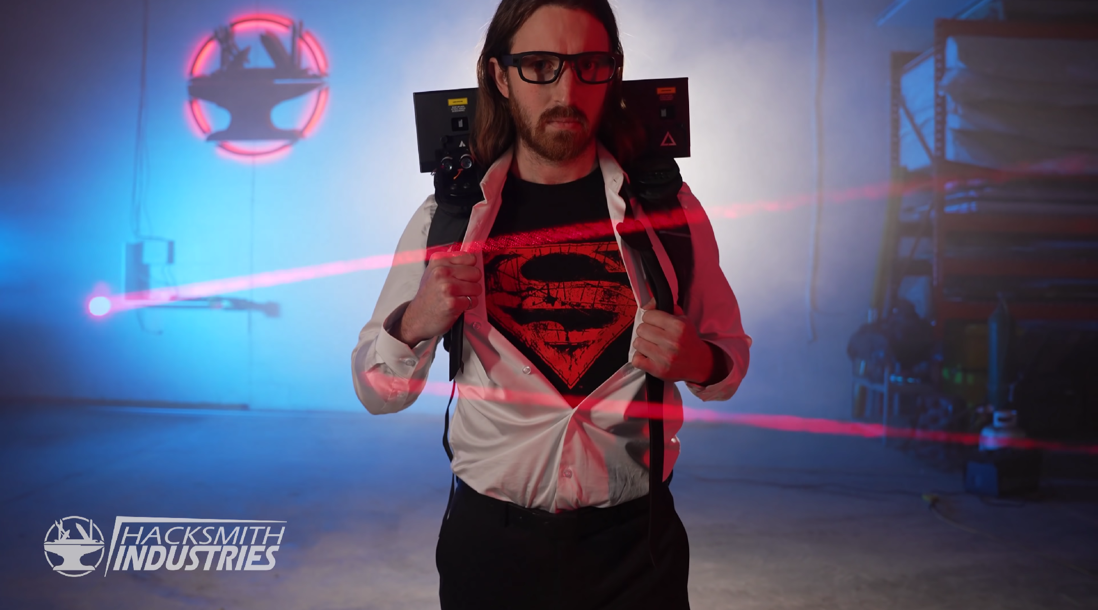 เป็นจริงแล้ว !! สายตาเลเซอร์ของ Superman พร้อมพลังแผดเผาอันน่าทึ่ง