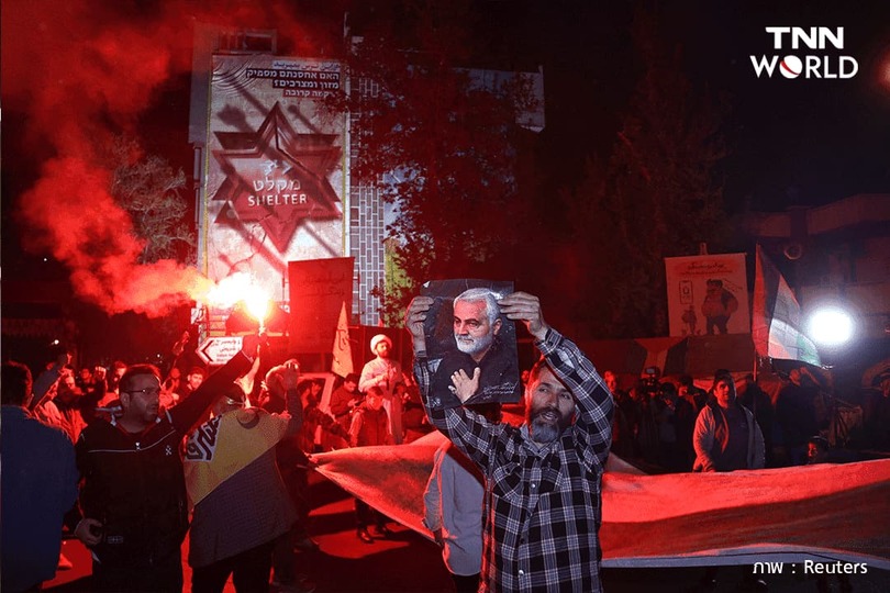 นาทีอิหร่านเปิดฉากโจมตีอิสราเอล สหรัฐฯ-อิสราเอล ยิงสกัดได้เกือบทั้งหมด นาทีอิหร่านเปิดฉากโจมตีอิสราเอล สหรัฐฯ-อิสราเอล ยิงสกัดได้เกือบทั้งหมด