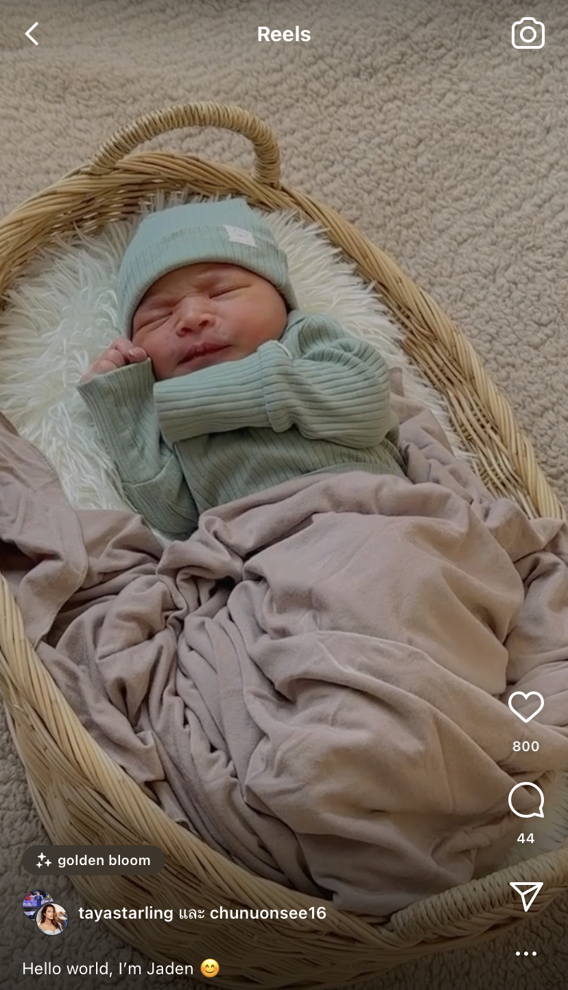 เทย่า โรเจอร์ส คลอดลูกคนที่ 2 แล้ว พร้อมตั้งชื่อลูกสุดเก๋!