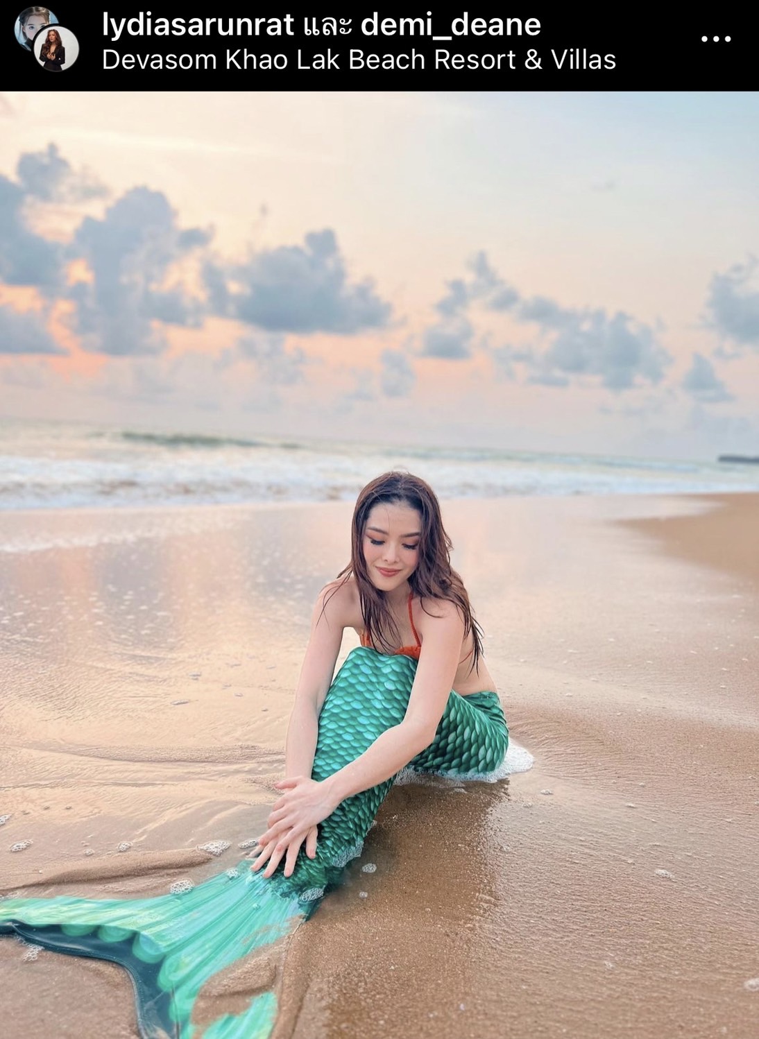 เปิดภาพคนดัง แปลงโฉมสวยสดใส เป็น The Little Mermaid 