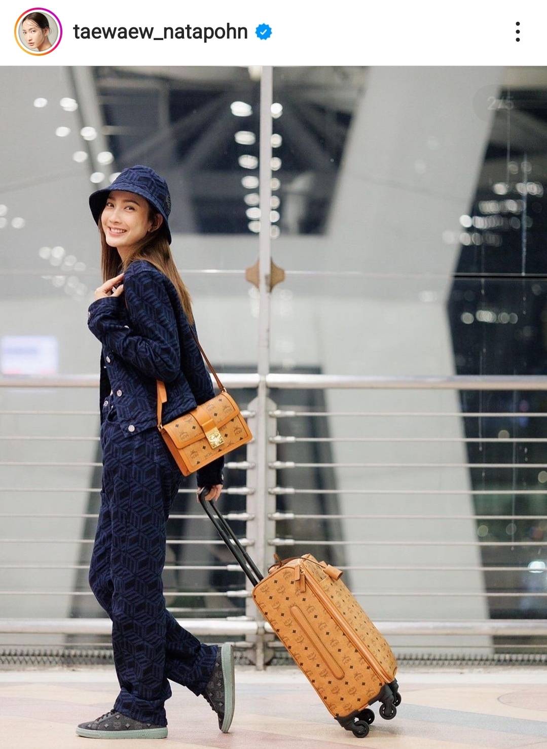 แต้ว ณฐพร อวดแฟชั่นแบรนด์หรู ก่อนบินลัดฟ้าไปกรุงโซล