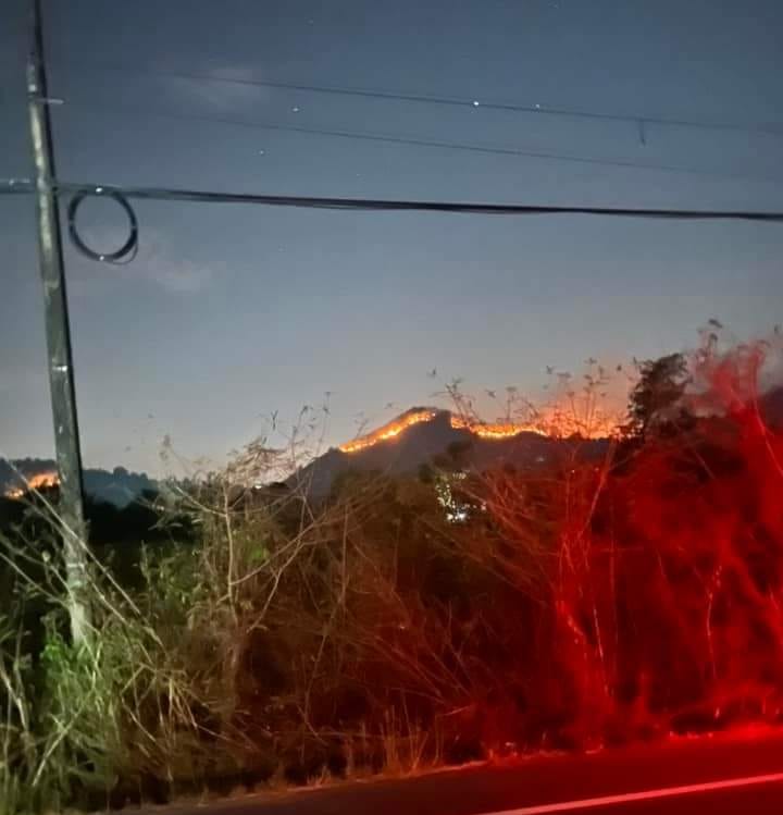 เกิดเหตุเพลิงไหม้! เขาแหลม จ.นครนายก ตั้ว เสฎฐวุฒิ และเหล่าคนบันเทิงร่วมส่งความห่วงใย