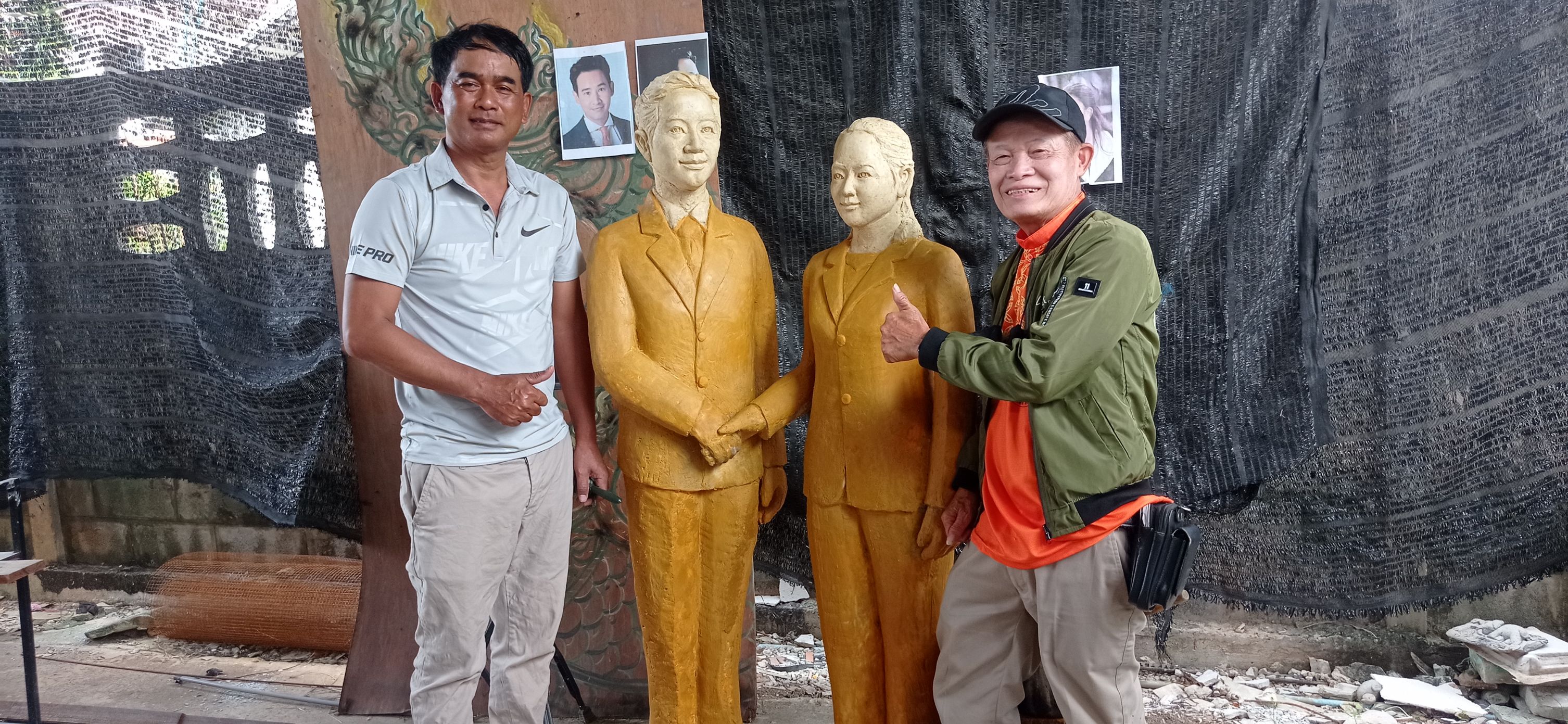 วันเข้าพรรษา 2566 โคราชแห่เทียนยิ่งใหญ่ เกาะกระแสโชว์หุ่น “พิธาจับมืออุ๊งอิ๊ง”