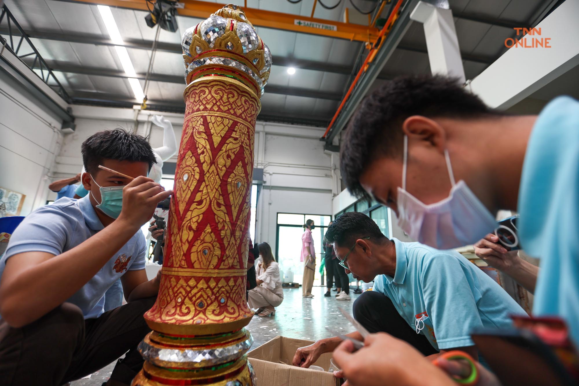 อลังการหุ่นหนุมานยักษ์ คืบหน้างานฉากโขนมูลนิธิส่งเสริมศิลปาชีพฯ อลังการหุ่นหนุมานยักษ์ คืบหน้างานฉากโขนมูลนิธิส่งเสริมศิลปาชีพฯ