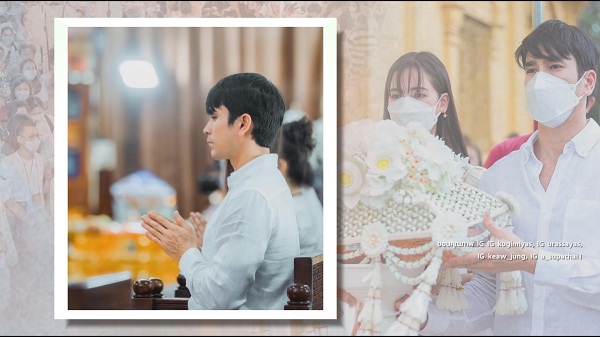 “ณเดชน์ - ญาญ่า” ร่วมงานบุญทอดกฐิน ณ วัดหนองรี จังหวัดฉะเชิงเทรา   (มีคลิป)