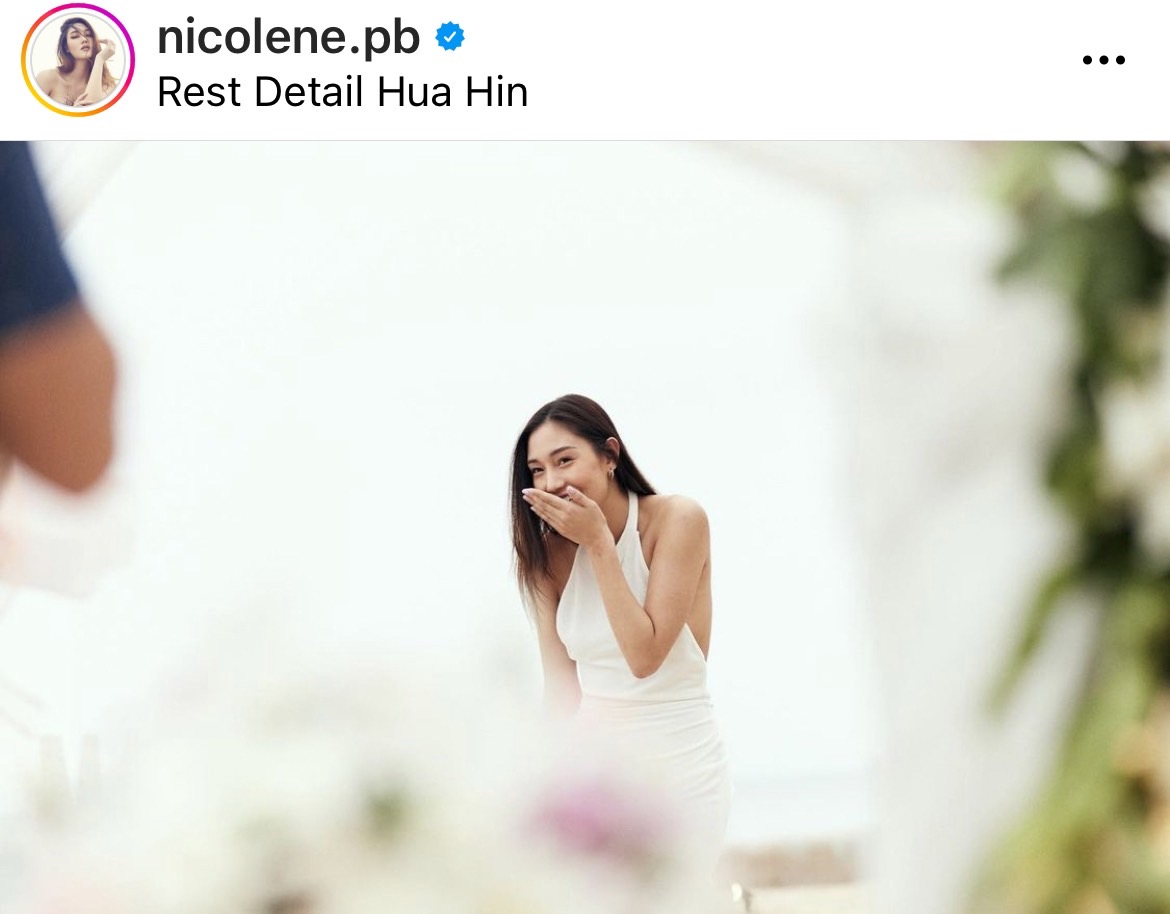 นิโคลีน พิชาภา เล่าโมเมนต์วินาทีถูกแฟนหนุ่มขอแต่งงาน นิโคลีน พิชาภา เล่าโมเมนต์วินาทีถูกแฟนหนุ่มขอแต่งงาน