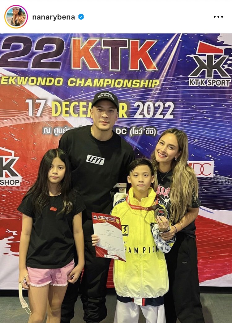 เวย์ ไทเทเนี่ยม ภูมิใจ ลูกชาย น้องบลู๊คลิน คว้าเหรียญทองเทควันโดสำเร็จ 