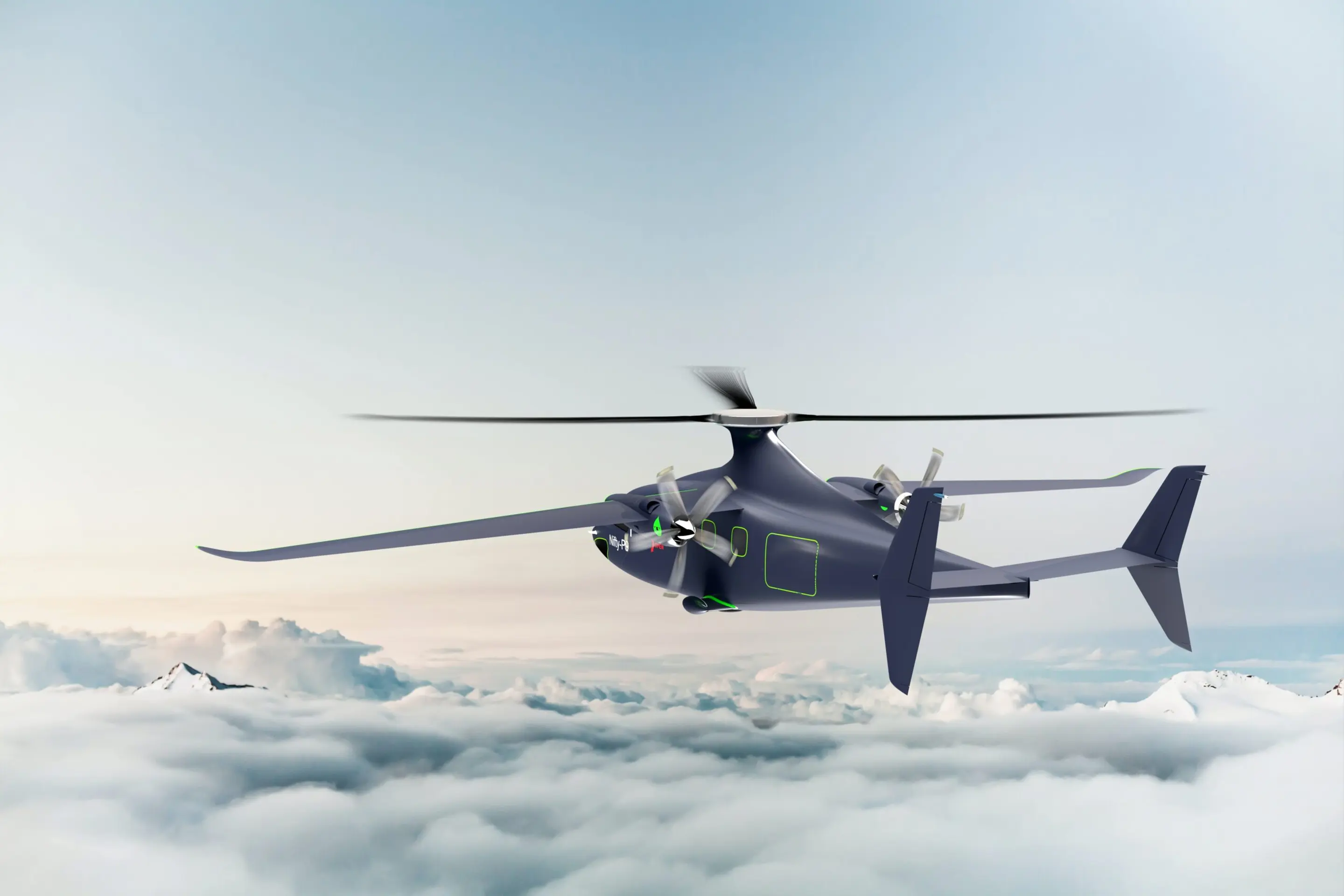 ARC เปิดตัวเครื่องบินแบบ VTOL ลูกผสมเครื่องบิน เฮลิคอปเตอร์ และไจโรเพลน