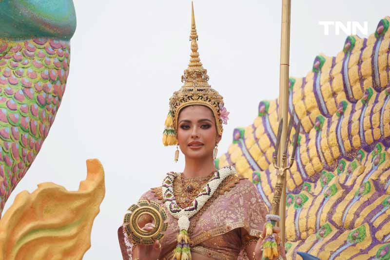 ยลโฉมนางสงกรานต์ระดับจักรวาล “แอนโทเนีย โพซิ้ว” ในชุด นางมโหธรเทวี ยลโฉมนางสงกรานต์ระดับจักรวาล “แอนโทเนีย โพซิ้ว” ในชุด นางมโหธรเทวี