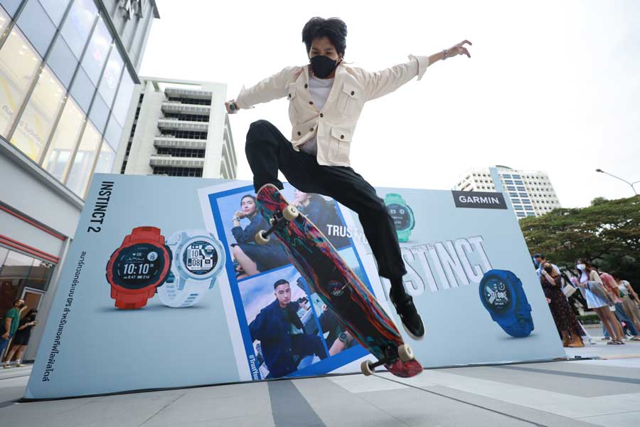 การ์มินจัด “GARMIN INSTINCT DAY”กับแอคทิวิตี้เต็มสตรีม ชวนคนรุ่นใหม่ร่วมปลดปล่อยตัวตนแบบไร้ขีดจำกัด การ์มินจัด “GARMIN INSTINCT DAY”กับแอคทิวิตี้เต็มสตรีม ชวนคนรุ่นใหม่ร่วมปลดปล่อยตัวตนแบบไร้ขีดจำกัด