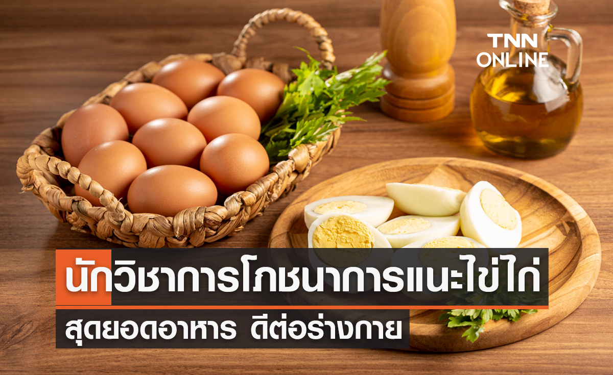 นักวิชาการโภชนาการ แนะไข่ไก่ สุดยอดอาหาร ดีต่อร่างกาย
