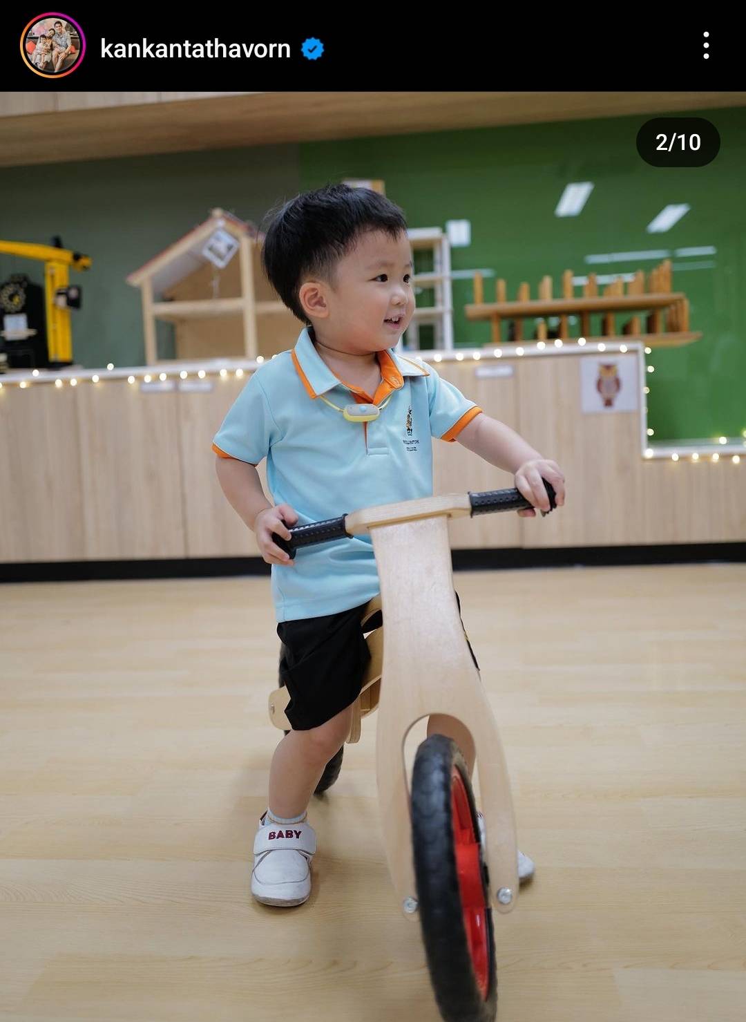 คิดแล้วก็ใจหาย กันต์ กันตถาวร โพสต์ภาพลูกชายในวันที่เข้าโรงเรียนวันแรก