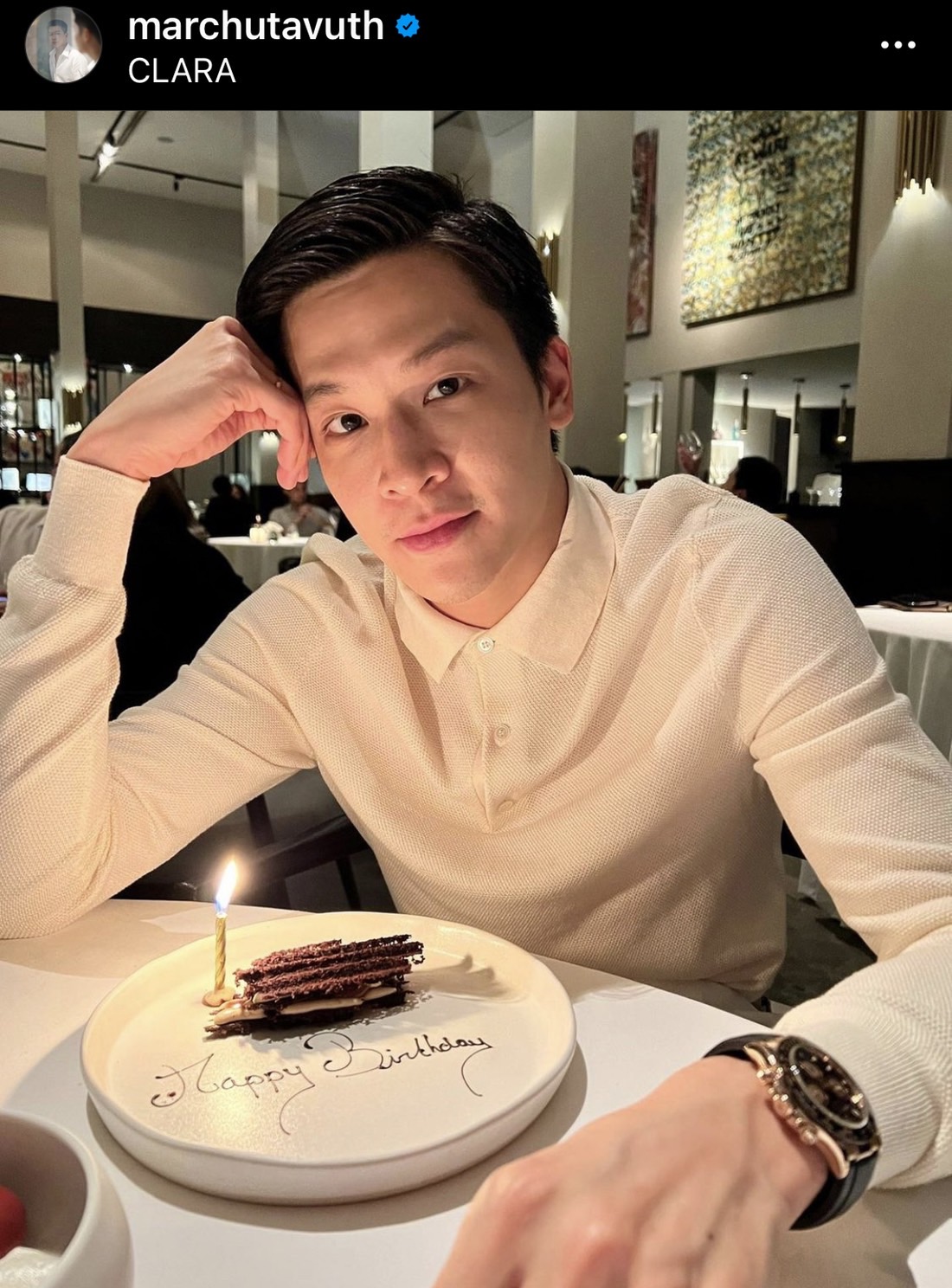 มาร์ช เผยสถานะหัวใจ มีสาวคุยแล้ว ยอมรับใบเฟิร์นเป็นเพื่อนนักแสดงที่สนิทสุด!! มาร์ช เผยสถานะหัวใจ มีสาวคุยแล้ว ยอมรับใบเฟิร์นเป็นเพื่อนนักแสดงที่สนิทสุด!!