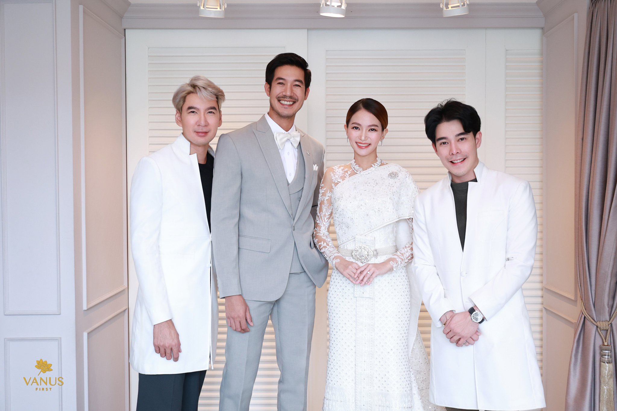 เปิดมูลค่าชุดแต่งงาน เวียร์-วิกกี้ สวยหรูอลังการกว่าหนึ่งล้านบาท