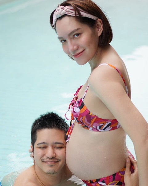 เปิดภาพ คนดัง ว่าที่คุณแม่ กับการออกกำลังกาย