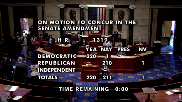 ไบเดน แจกเงินชาวอเมริกันเยียวยาโควิด-19 คนละ 4.3 หมื่นบาท ไบเดน แจกเงินชาวอเมริกันเยียวยาโควิด-19 คนละ 4.3 หมื่นบาท