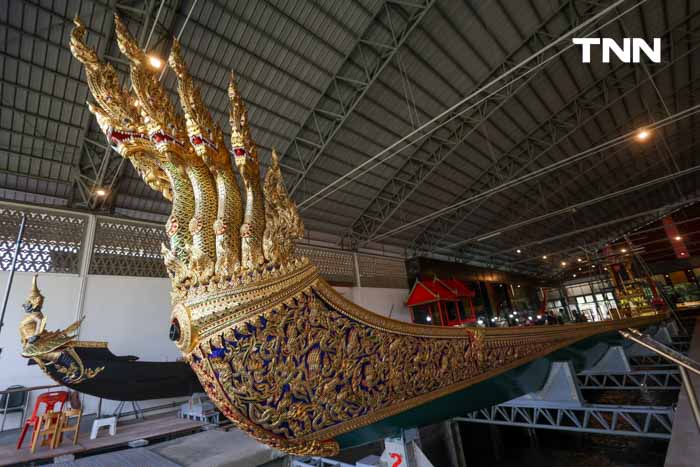 ทัพเรือ เปิดให้ ปชช. เข้าชมเรือพระราชพิธี เตรียมพร้อมขบวนพยุหยาตราทางชลมารค ทัพเรือ เปิดให้ ปชช. เข้าชมเรือพระราชพิธี เตรียมพร้อมขบวนพยุหยาตราทางชลมารค