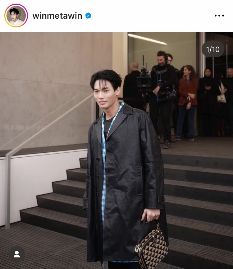 คนหล่อรวมตัว!! ‘วิน เมธวิน-ENHYPEN-ซาคากุจิ เคนทาโร่’ ชมแฟชั่นโชว์ Prada ที่มิลาน
