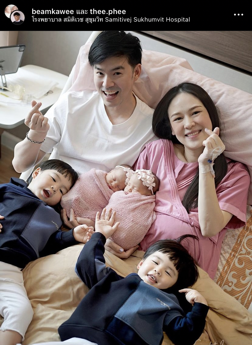 สุดน่ารัก หม่ามี๊ออย อัพเดทบันทึกชีวิตมนุษย์แม่ลูกแฝด