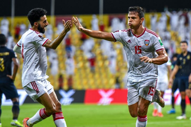 ผลบอลสดคัดบอลโลก 2022 โซนเอเชีย ยูเออี พบ ไทย