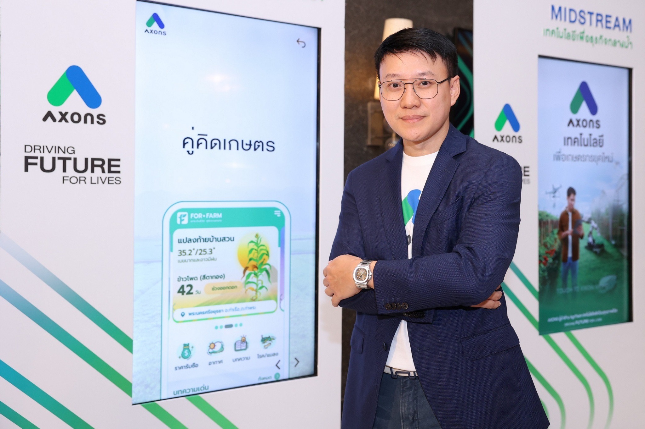 AXONS ผู้นำโซลูชั่น AgriTech ครบวงจร เบื้องหลัง 'ครัวของโลก'