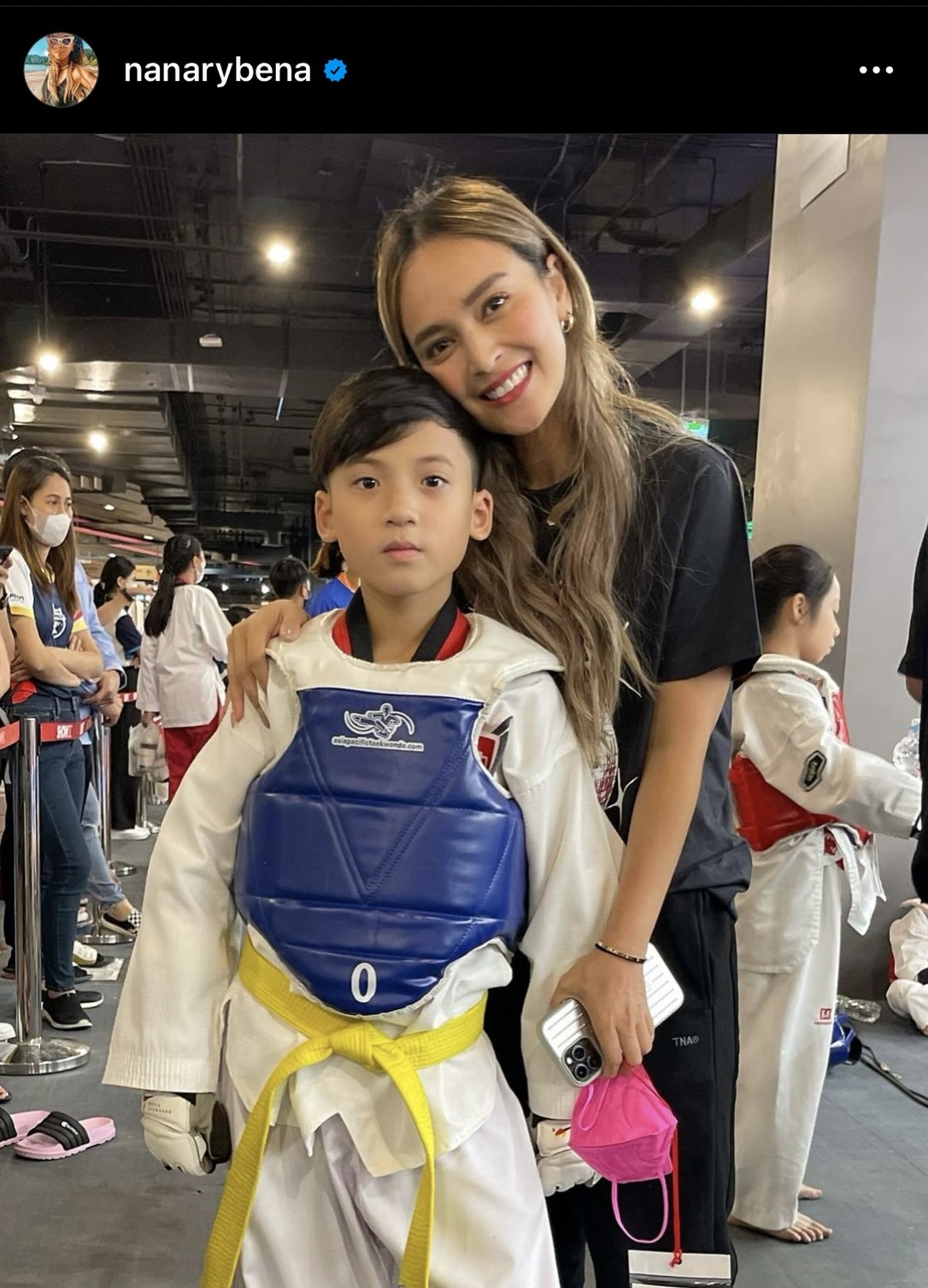 เวย์-นานา ภูมิใจลูกชายคว้าเหรียญทองเทควันโด หลังเชียร์ติดขอบสนาม! เวย์-นานา ภูมิใจลูกชายคว้าเหรียญทองเทควันโด หลังเชียร์ติดขอบสนาม!