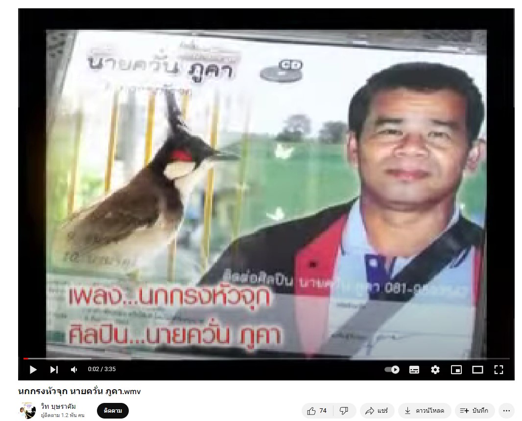 คนบันเทิงแห่เต้น นกกรงหัวจุก เพลงฮิตใน Tiktok