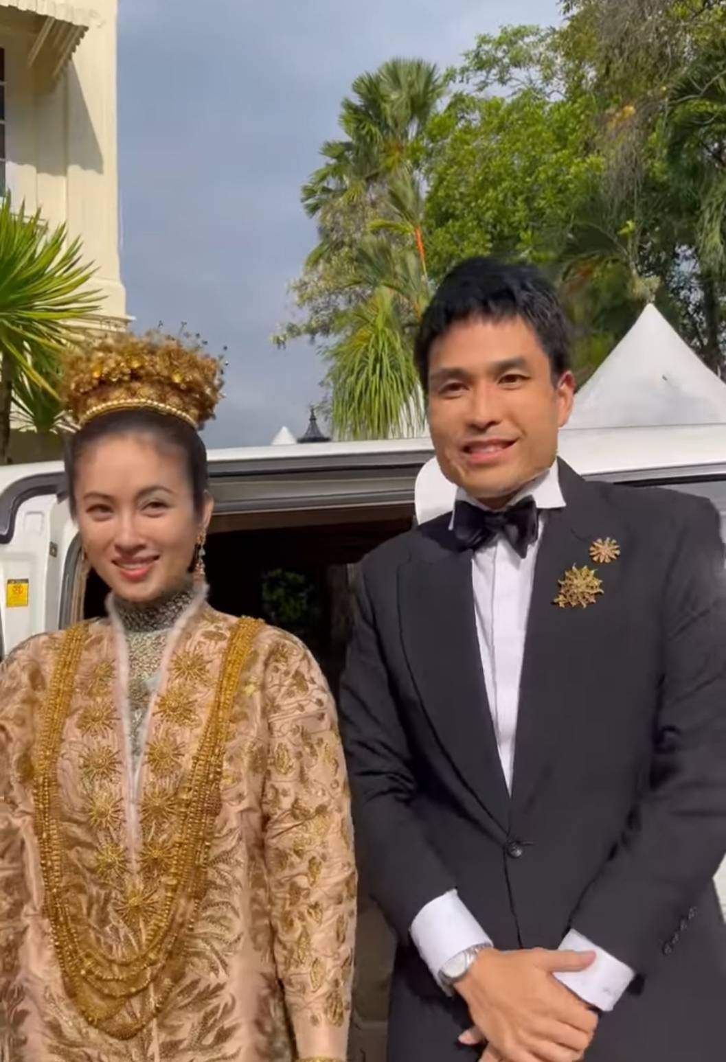 ปอย ตรีชฎา-โอ๊ค บรรลุ เข้าพิธีแต่งงานแบบประเพณีดั้งเดิม ที่จังหวัดภูเก็ต