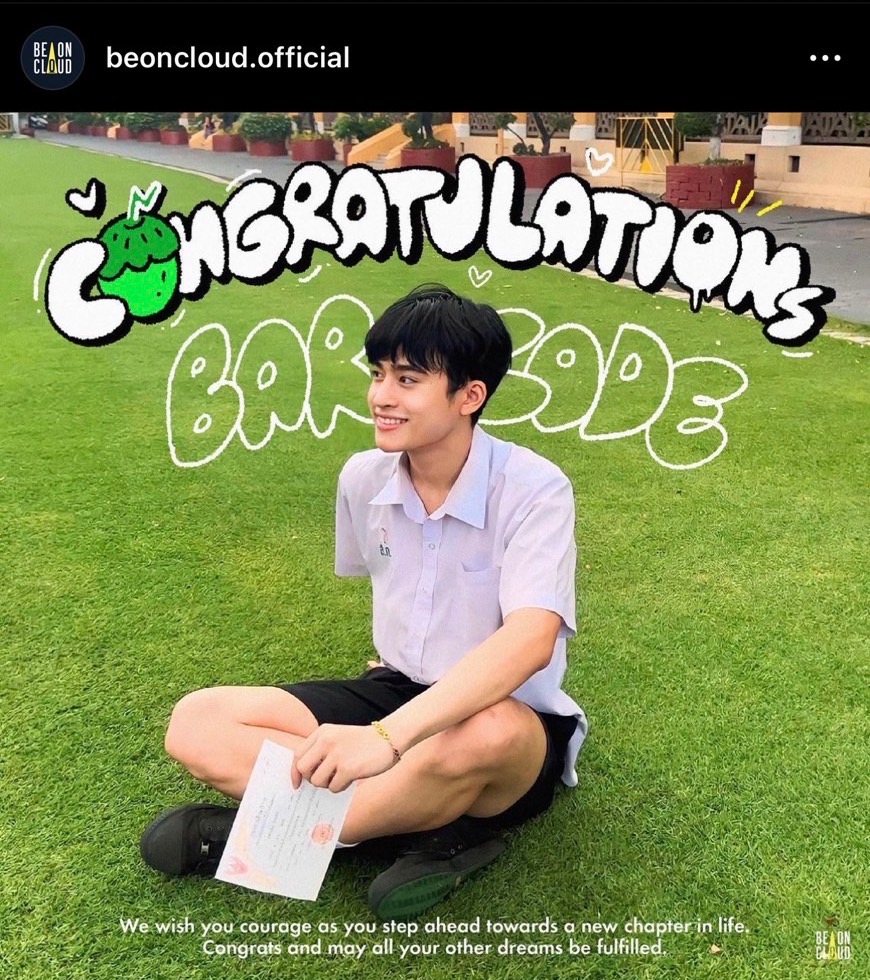 บ๊ายบายชีวิตมัธยม บาร์โค้ด ตฤณสิษฐ์ เตรียมพร้อมเป็นนิสิตมหาลัยดัง!