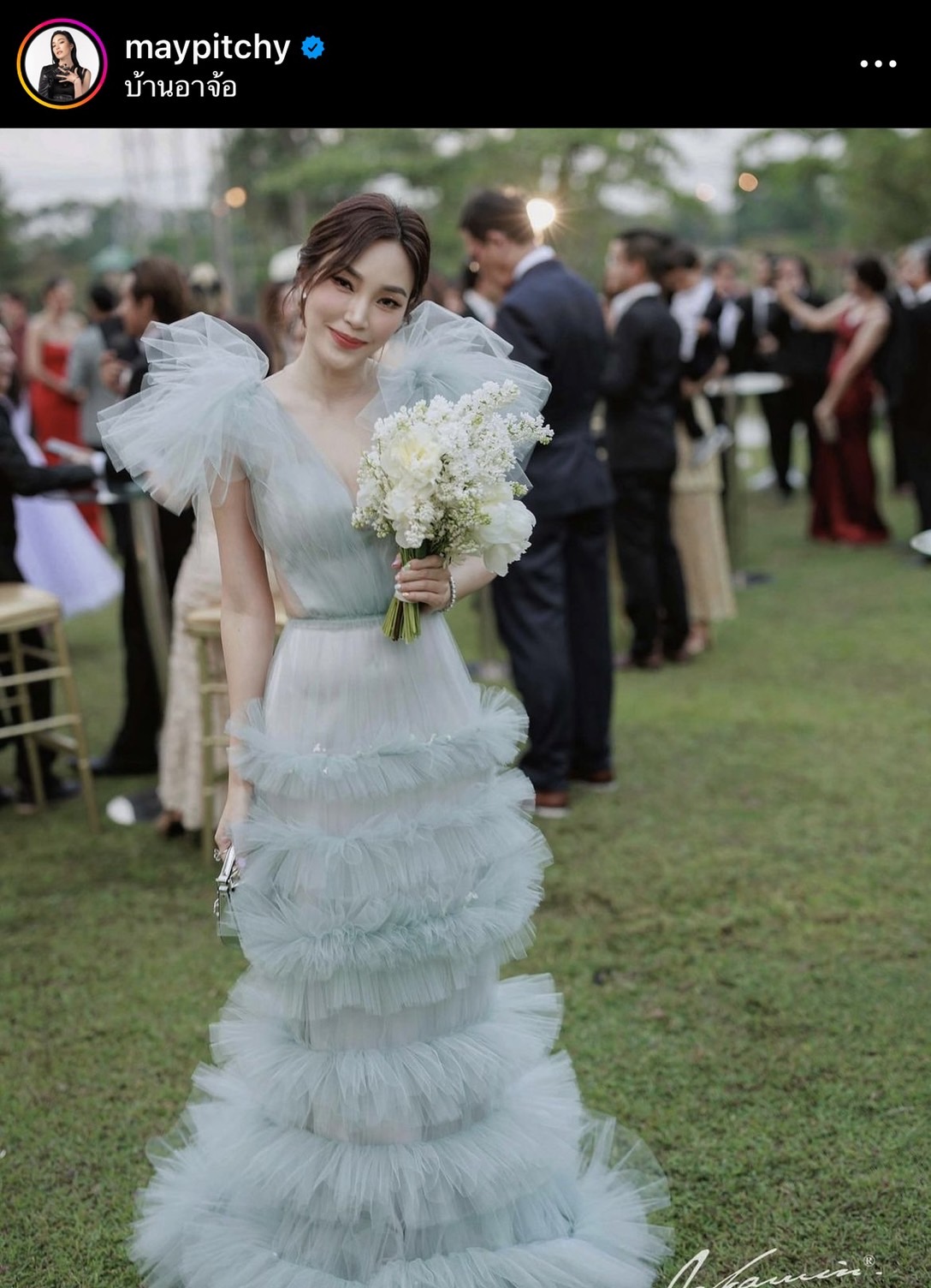 เมย์ พิชญ์นาฏ ฟาดกลับชาวเน็ต ปมชุดแย่งซีนงานแต่ง ปอย ลั่น! คนรู้กาลเทศะจะไม่พูดแบบนี้