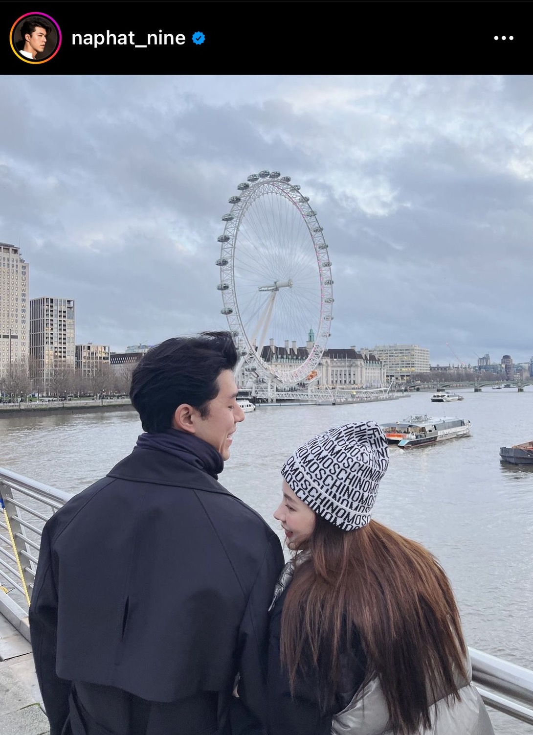 พื้นที่ว่างไม่มีแล้ว! นาย-ใบเฟิร์น เสิร์ฟภาพคู่สุดโรแมนติก