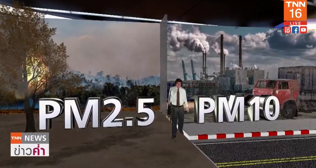 เปรียบเทียบอันตราย PM 2.5 ร้ายกว่า PM 10 ถึง 3.75 เท่า