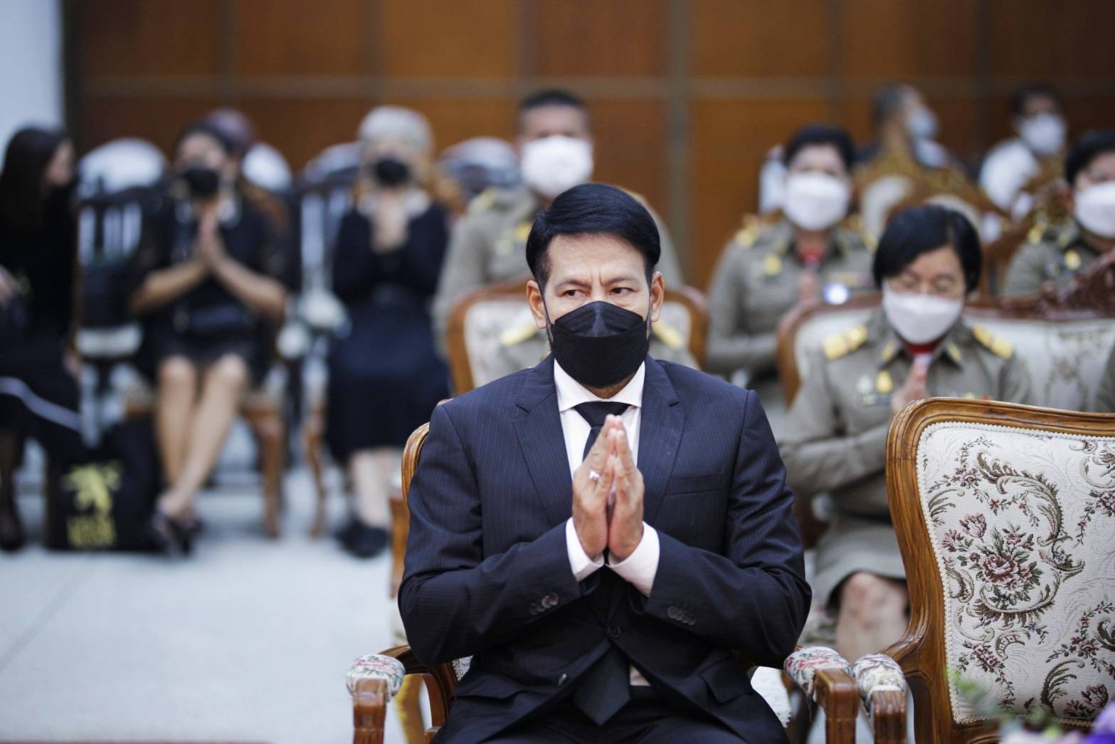 พิธีสวดอภิธรรม  ลินดา ค้าธัญเจริญ คืนสุดท้าย