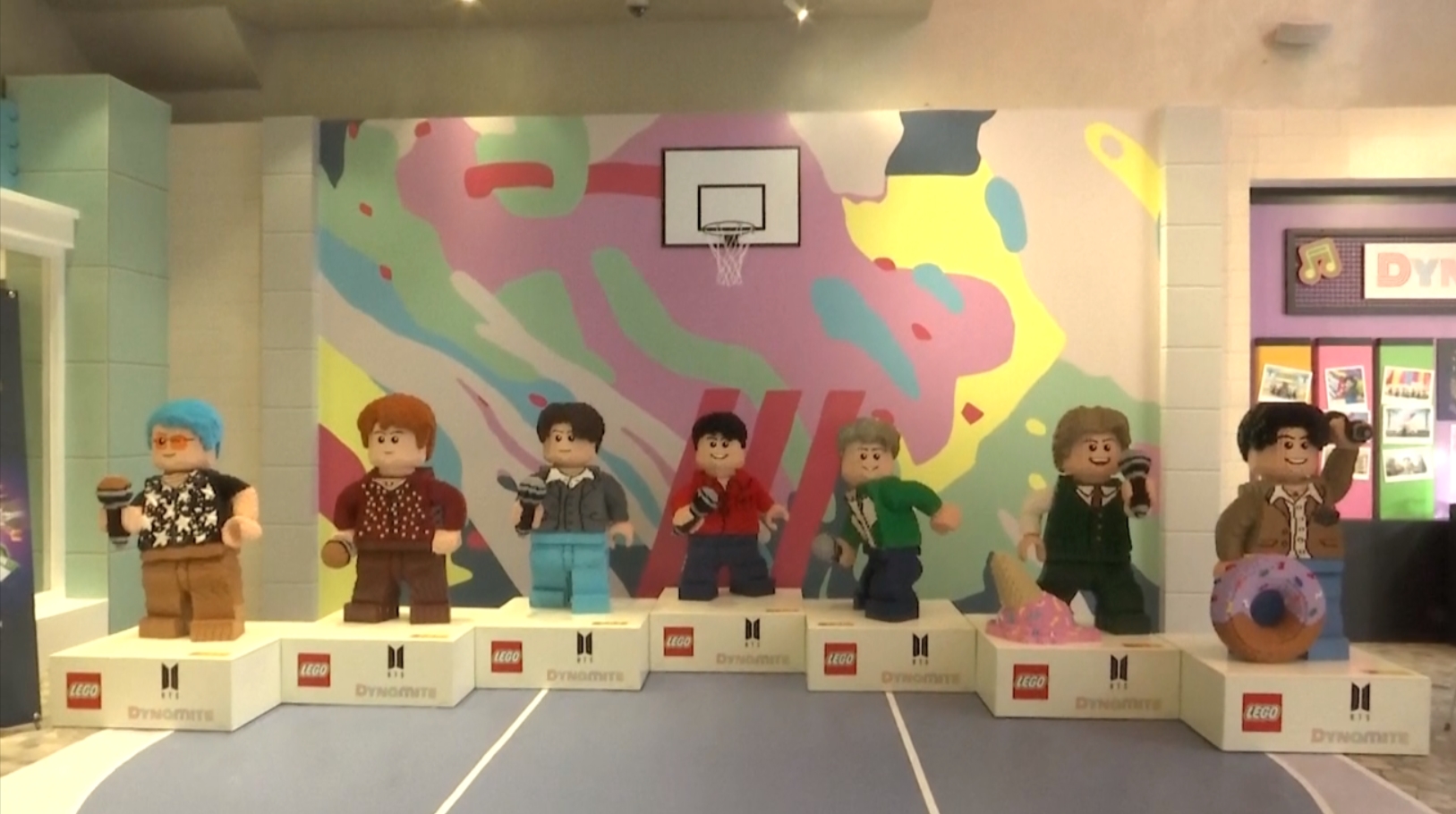  “LEGO” เปิดตัวร้านขายตัวต่อ ธีม Dynamite ของวง “BTS”