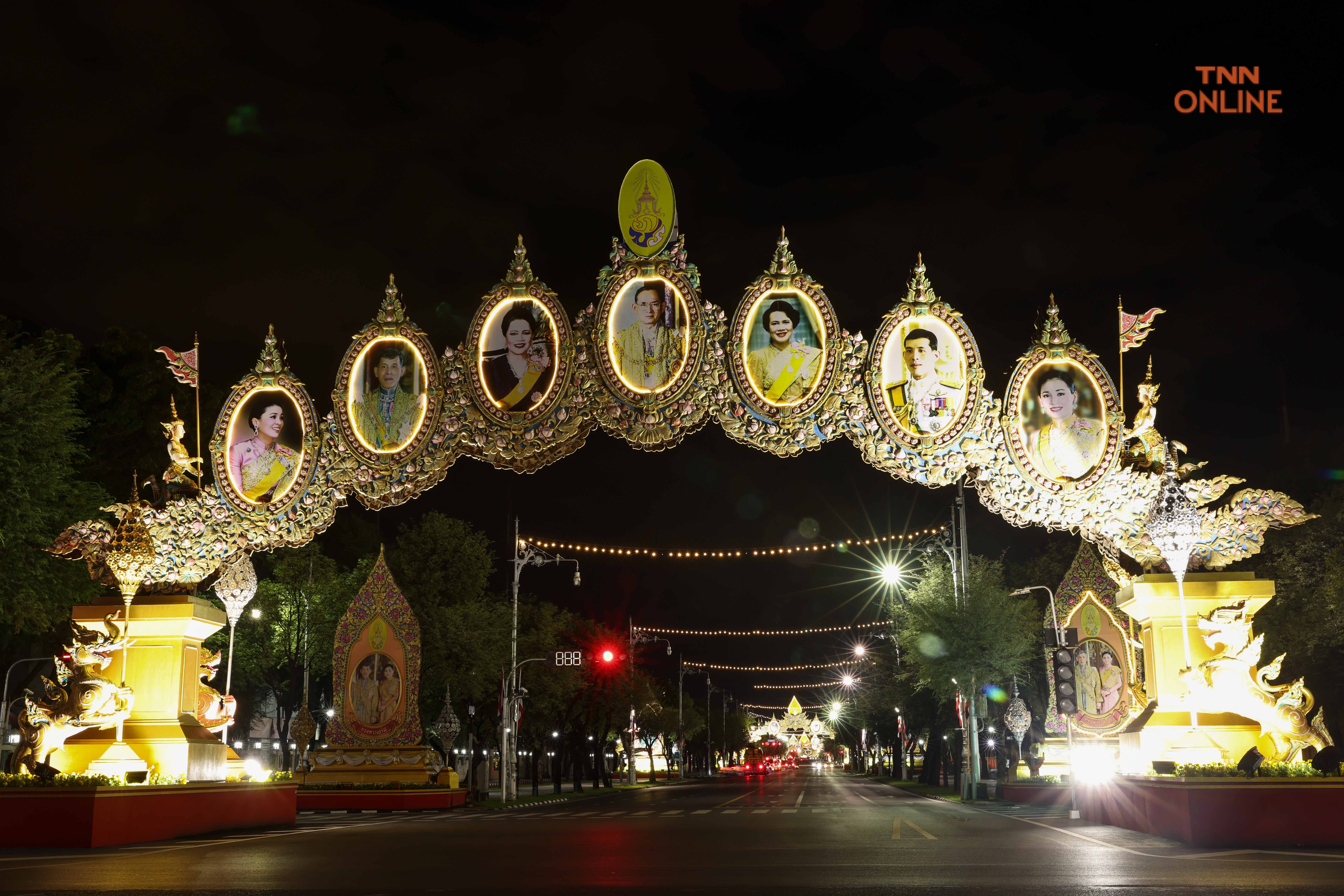 ชวนชมไปยามค่ำคืน สว่างไสวตลอด 2 ข้างทางบนถนนราชดำเนิน ชวนชมไปยามค่ำคืน สว่างไสวตลอด 2 ข้างทางบนถนนราชดำเนิน