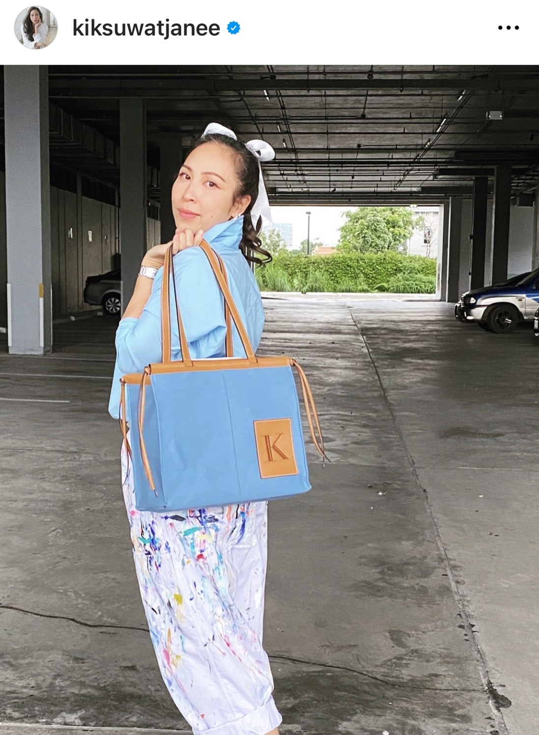 กิ๊ก สุวัจนี  เผยสาเหตุเมื่อก่อนลูกไม่ยอมให้ลงรูป ปลื้มโซเชียลชมความสวยลูกสาว   