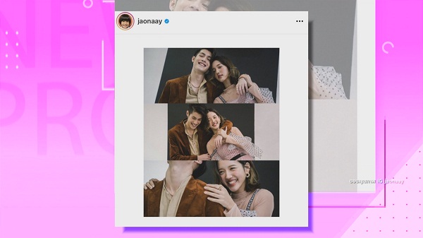 “แบงค์-พิมฐา” - “เจ้านาย-จูเน่” โชว์ความหวานผ่านไอจี  (มีคลิป)