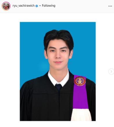 เรียนจบแล้ว! ริว วชิรวิชญ์ เตรียมเข้ารับปริญญา ด้านแฟนๆ ร่วมยินดีคับคั่ง