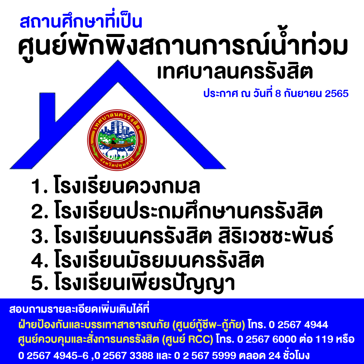 สถานการณ์น้ำท่วมปทุมธานี อัปเดตล่าสุดเช็กเลยมีจุดไหนบ้าง 
