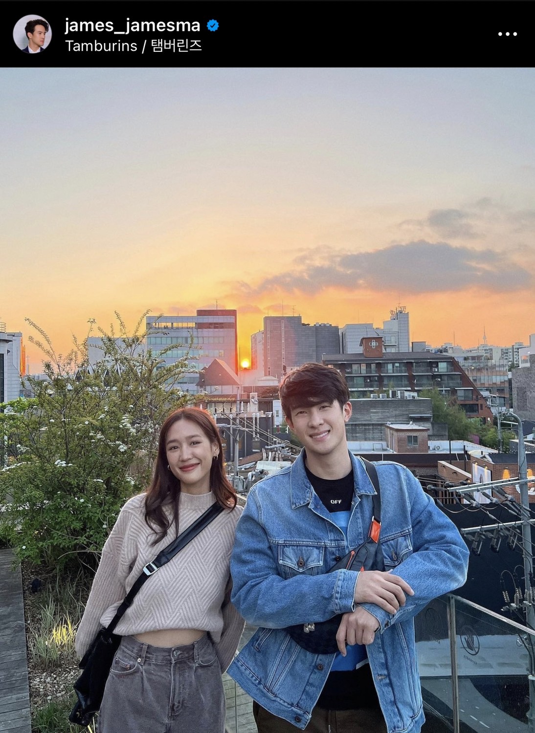 เกาหลีหวานมาก เจมส์ มาร์-พาย แชะภาพคู่ แฟนๆ ลุ้นเปิดตัวได้ยัง? เกาหลีหวานมาก เจมส์ มาร์-พาย แชะภาพคู่ แฟนๆ ลุ้นเปิดตัวได้ยัง?