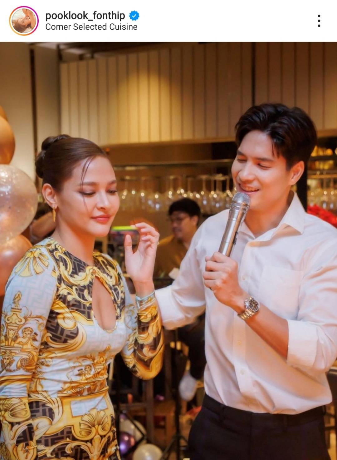 “ปุ๊กลุก” ชม “ไมค์” รู้ใจทุกอย่างจัดงานวันเกิดให้ ย้ำสถานะแค่เพื่อน??