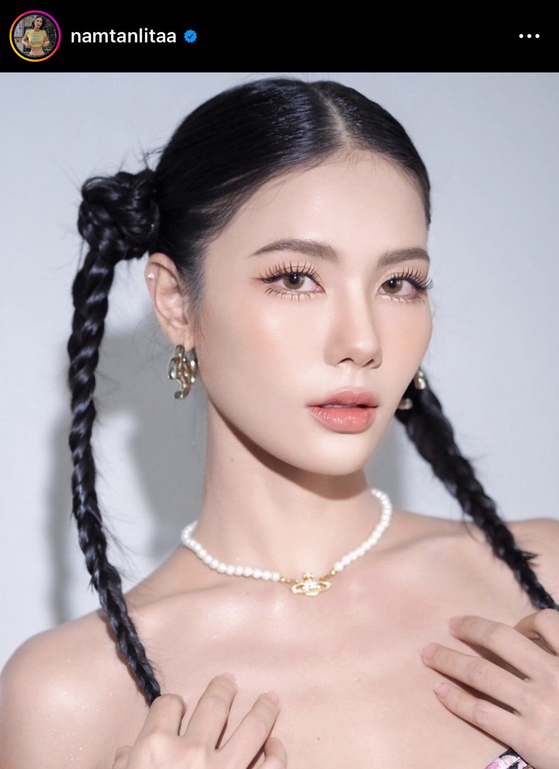 แฟนคลับอึ้ง ! น้ำตาล ชลิตา จากสาวไทยหน้าคม ปรับลุคกลายเป็นสาวเกาหลี สุดหวาน แฟนคลับอึ้ง ! น้ำตาล ชลิตา จากสาวไทยหน้าคม ปรับลุคกลายเป็นสาวเกาหลี สุดหวาน