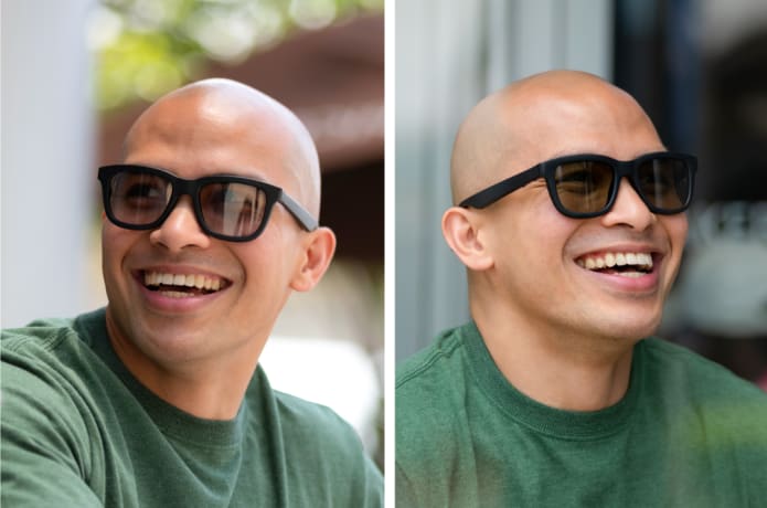 แว่นกันแดดอัจฉริยะ เปลี่ยนสีเลนส์ด้วยมือถือ แว่นกันแดดอัจฉริยะ เปลี่ยนสีเลนส์ด้วยมือถือ