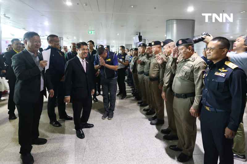 “สุริยะ” ตรวจสถานีกรุงเทพอภิวัฒน์ กำชับเข้มงวดป้องกันอุบัติเหตุที่อาจเกิดกับ ปชช. “สุริยะ” ตรวจสถานีกรุงเทพอภิวัฒน์ กำชับเข้มงวดป้องกันอุบัติเหตุที่อาจเกิดกับ ปชช.