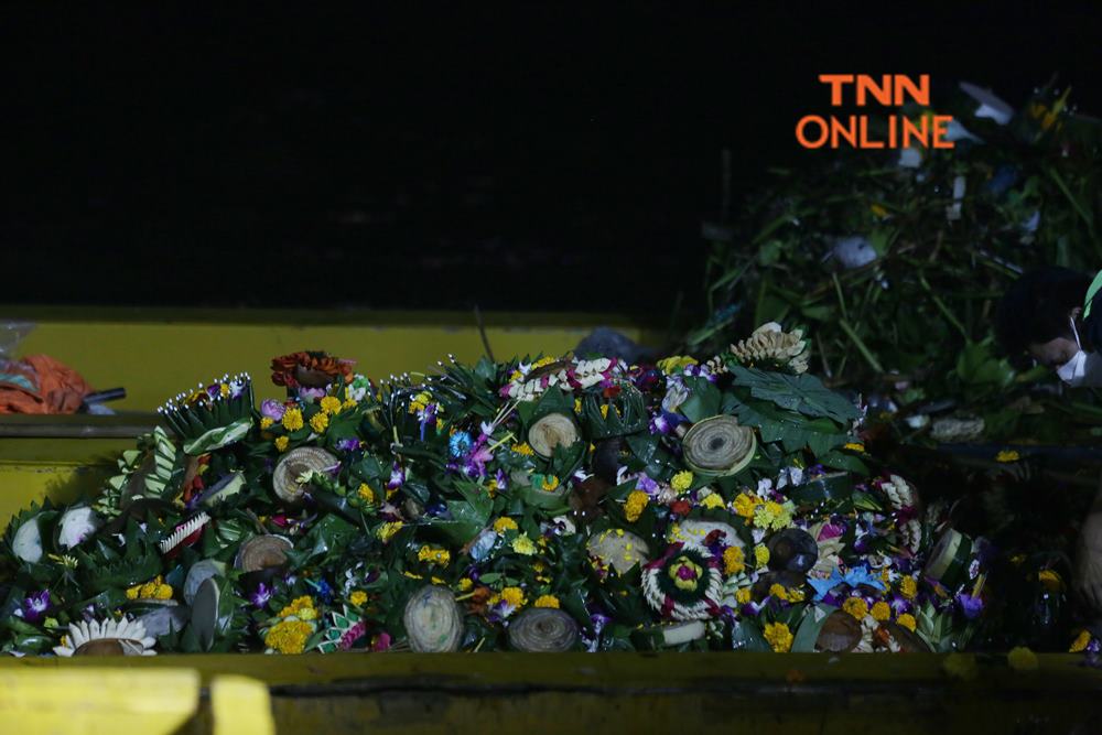 กทม.เริ่มเก็บกระทงในแม่น้ำเจ้าพระยา 2 ทุ่มเป็นต้นไป