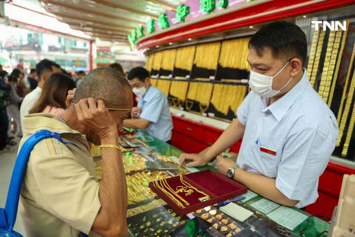 พุ่งทะลุ 40,000 บาท ราคาขายทองรูปพรรณวันนี้ พุ่งทะลุ 40,000 บาท ราคาขายทองรูปพรรณวันนี้